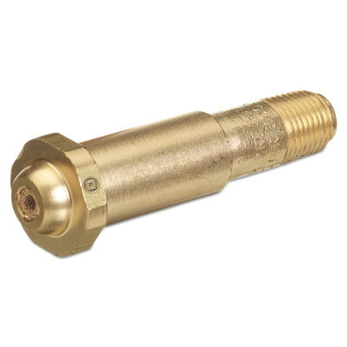 Western Enterprises Brass Nipple w/ Filter, 1/4" NPT 3 1/2" Long CGA-680 - 680-4SF