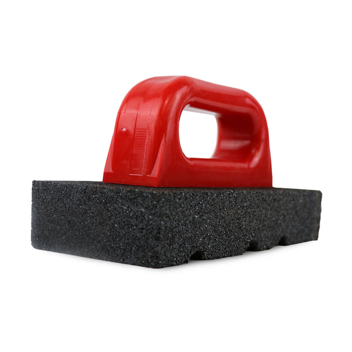 FLEXOVIT - HIGH PERFORMANCE HAND RUB C24 SILICON CARBIDE ABRASIVE GRAIN 8X3-1/2X1-1/2 WITH HANDLE - X2005