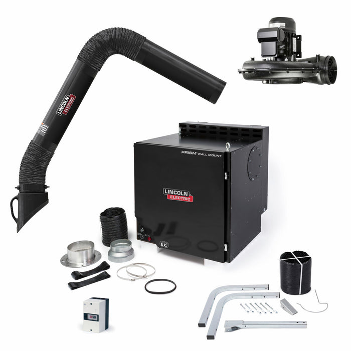 LINCOLN ELECTRIC - PRISM® WALL MOUNT MECHANIZED CLEANING ONE PAK®, SINGLE 10 FT. ARM, STARTER - K4468-1