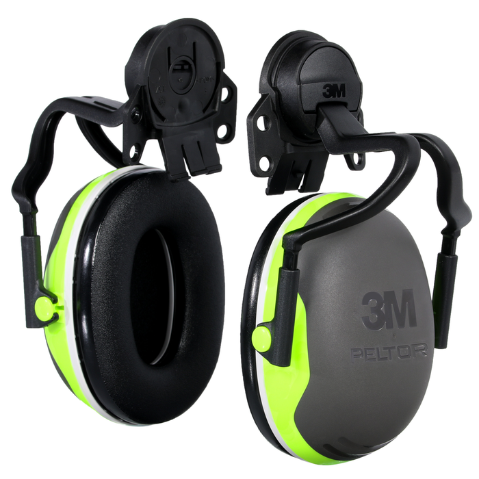 3M - PELTOR X SERIES EARMUFF - X4P51E - FULL BRIM HARD HAT ATTACHED ELECTRICALLY INSULATED - 7100135827
