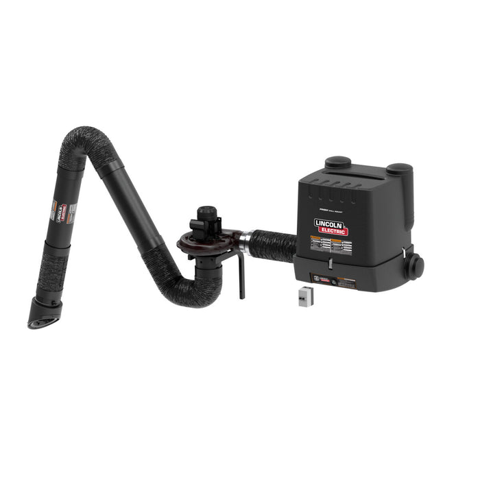 LINCOLN ELECTRIC - PRISM® WALL MOUNT ONE PAK® MERV 14, SINGLE FLEXIBLE 10 FT. ARM, STARTER/ OVERLOAD - K4261-2