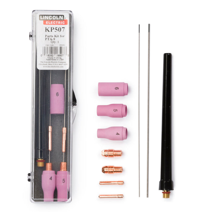 LINCOLN ELECTRIC - PARTS KIT FOR PTA-9 TIG TORCH - KP507