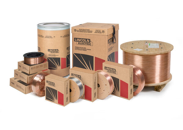 LINCOLN ELECTRIC SUPERGARC LA-75 - ER80S-Ni1 - AWS A5.28/SFA 5.28 - 0.035" (0.9MM) GMAW WIRE SPOOL [33LB]