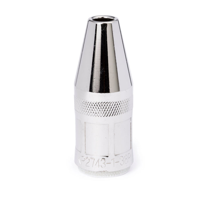 LINCOLN ELECTRIC - MAGNUM® PRO NOZZLE - 550A, THREAD-ON, RECESS, 3/8 IN (9.5 MM) ID - KP2743-1-38R