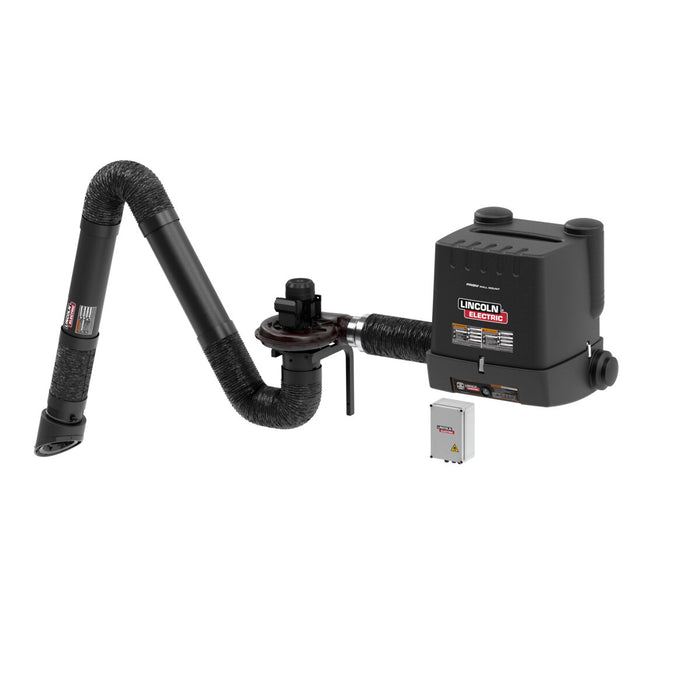 LINCOLN ELECTRIC - PRISM® WALL MOUNT ONE PAK® MERV 14, SINGLE FLEXIBLE 10 FT. ARM, ARC SENSOR - K4261-6