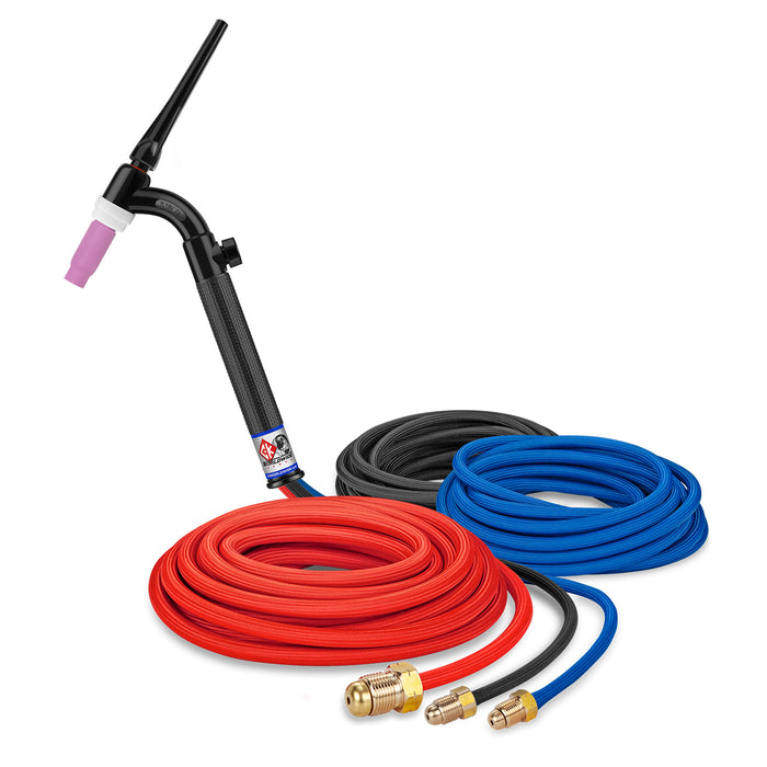 CK WORLDWIDE - TRIM-LINE TL18V TORCH PKG 350A - CKTL18V-25 FX - WITH GAS VALVE -25FT STANDARD CABLE