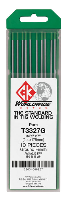 CK WORLDWIDE - TIG TUNGSTENS 1/16" (GREEN) - T1167G