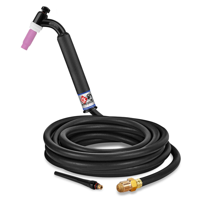 CK WORLDWIDE - CK26 TORCH PKG 200A - CK26-25-R FX - 25 FT - WITHOUT GAS VALVE - FLEXHEAD