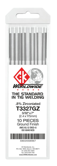 CK WORLDWIDE - TIG TUNGSTENS 1/16" (WHITE) - T1167GZ