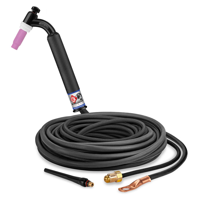 CK WORLDWIDE - CK26 TORCH PKG 200A - CK26-25-2SF FX - 25 FT - SUPERFLEX CABLE, 2 PIECE, FLEX HEAD